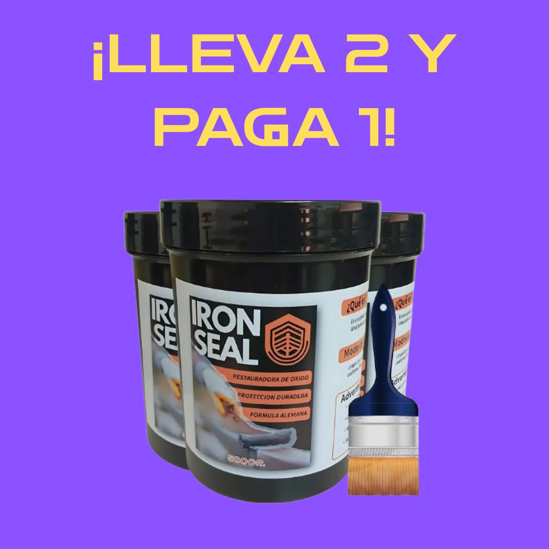 Iron Seal Reparacion - ¡LLEVA 2 Y PAGA 1!